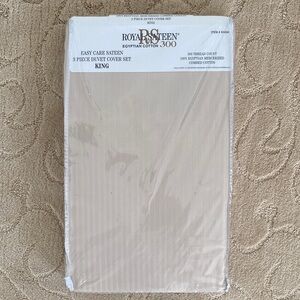 Royal Sateen King Duvet Cover Set